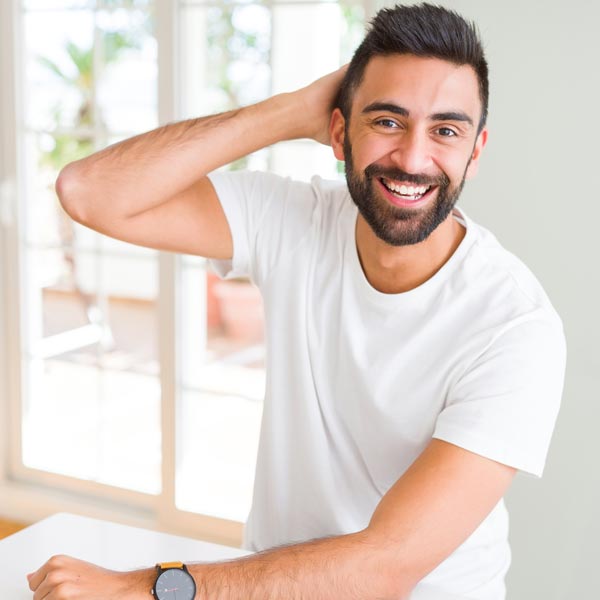 happy man