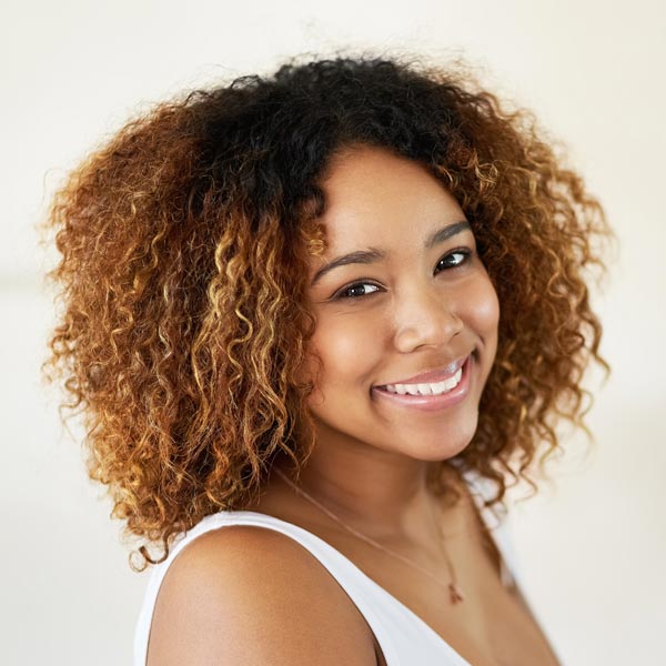 happy woman